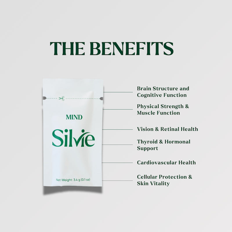 Silvie Mind evening cognition supplement benefits for women 55+
