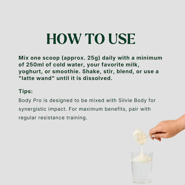 Instructions on how to use Silvie Body Pro