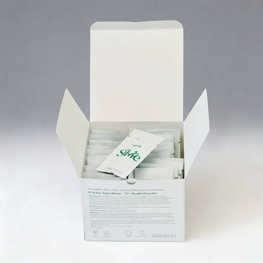 Silvie supplement open box.