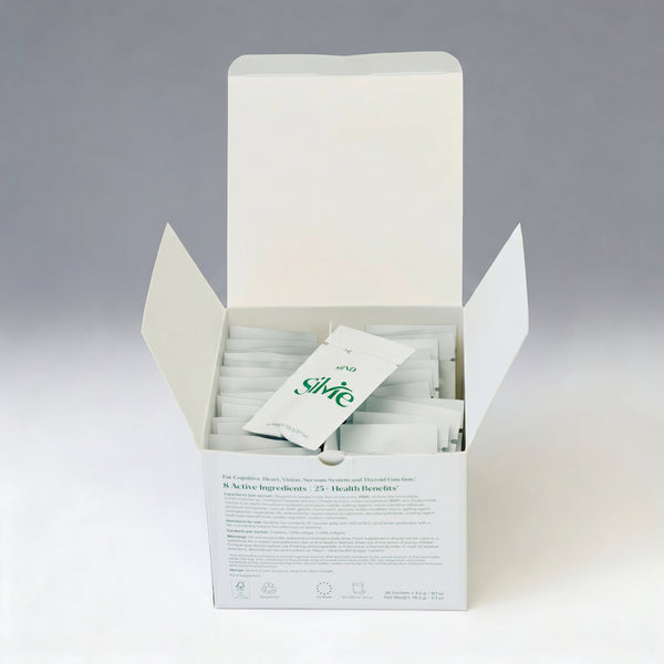 Silvie supplement open box.