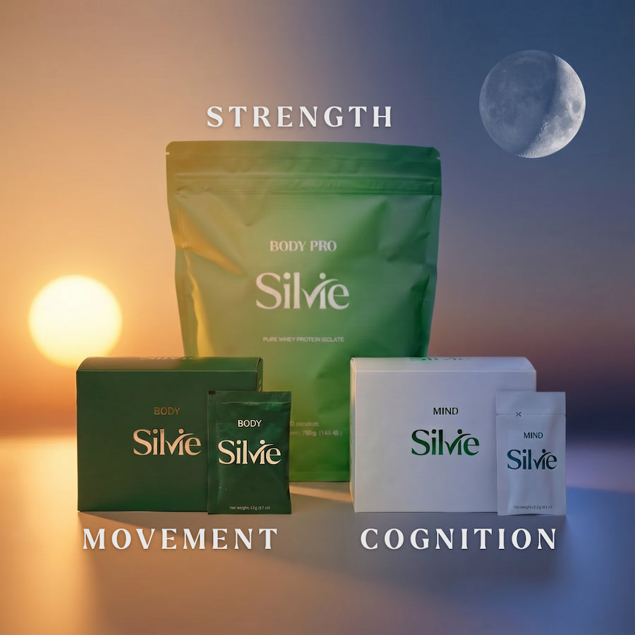 Three Silvie products with benefits and ideal time to use